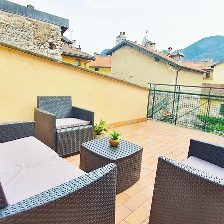 King Como Lake Center 9 Posti Letto- Grande Terrazza - 2 Bagni Privati Екстериор снимка